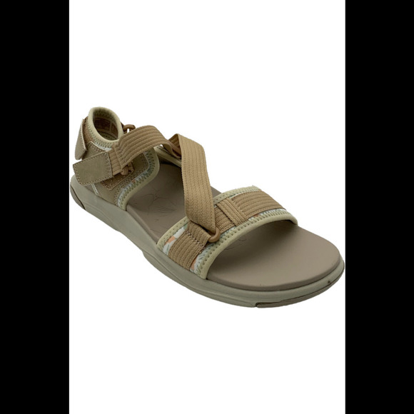 Earth Origins Adjustable Comfort Sport Sandals Vivvy Wheat - Medium - Picture 3 of 4